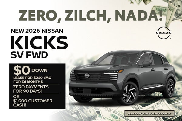 2026 Nissan Kicks SV FWD